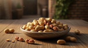 قیمت یک کیلو بادام زمینی آستانه
