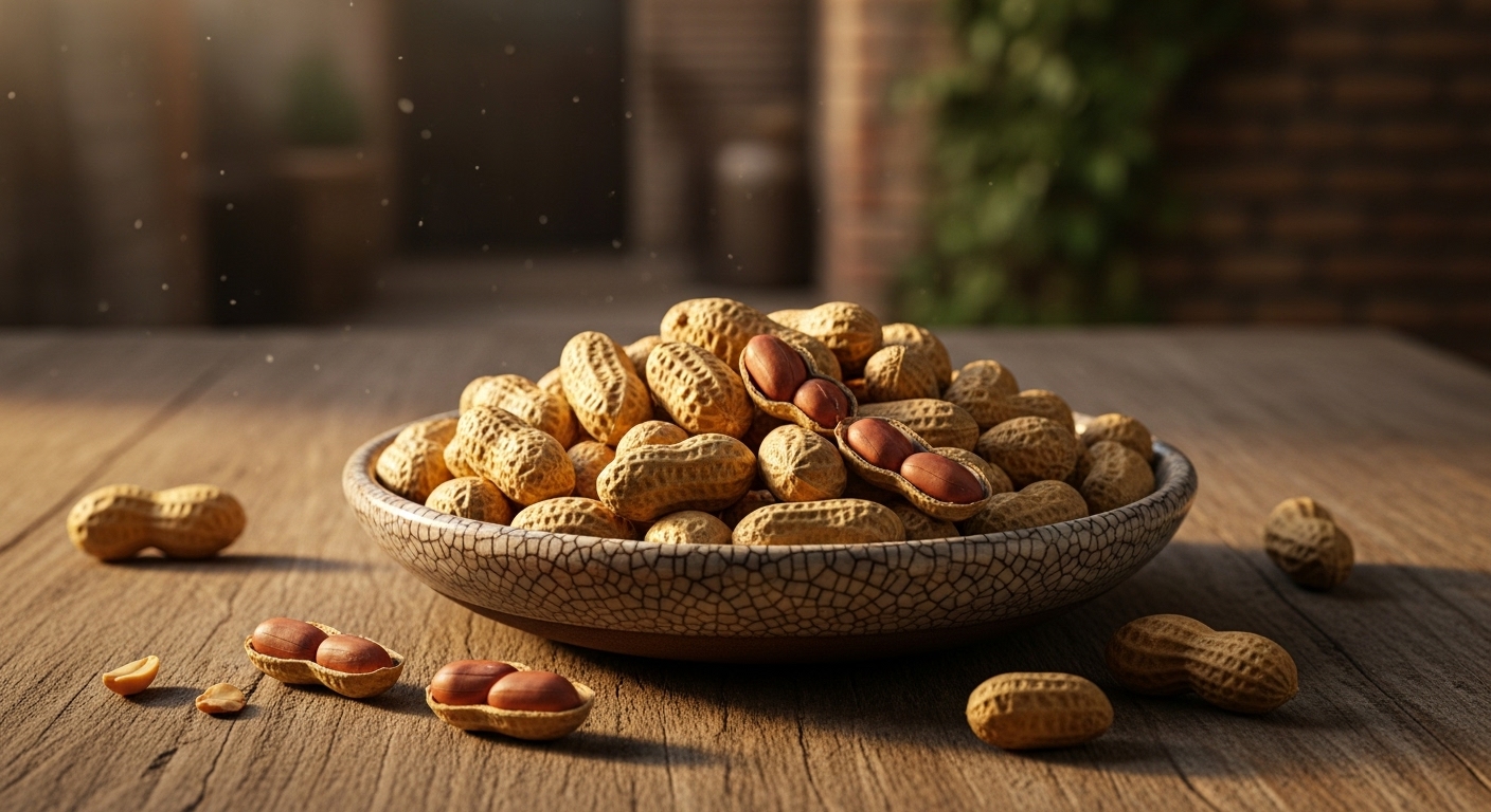 قیمت یک کیلو بادام زمینی آستانه
