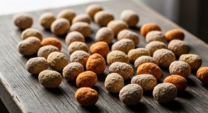 بادام زمینی سرکه‌ای روکش‌دار